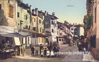 Grado, Stadtansicht  - Italien - alte historische Fotos Ansichten Bilder Aufnahmen Ansichtskarten 