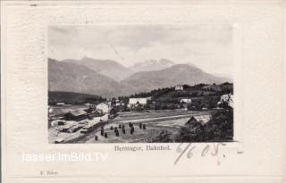 Bahnhof - Hermagor - alte historische Fotos Ansichten Bilder Aufnahmen Ansichtskarten 
