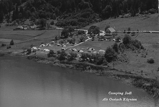 Camping Jodl - Altossiach - Alt-Ossiach - alte historische Fotos Ansichten Bilder Aufnahmen Ansichtskarten 