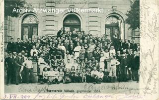 Turnverein, Villach - Europa - alte historische Fotos Ansichten Bilder Aufnahmen Ansichtskarten 