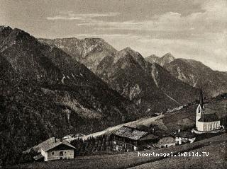 Bannberg von NO - Lienz - alte historische Fotos Ansichten Bilder Aufnahmen Ansichtskarten 