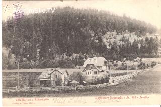Neumarkt  - Villa Mariane und Altbachhütte - Murau - alte historische Fotos Ansichten Bilder Aufnahmen Ansichtskarten 