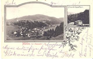 Mühlen bei Neumarkt in Steiermark - Murau - alte historische Fotos Ansichten Bilder Aufnahmen Ansichtskarten 
