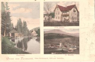 Neumarkt und St. Marein in Steiermark - Murau - alte historische Fotos Ansichten Bilder Aufnahmen Ansichtskarten 