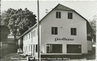 Zeutschach bei Neumarkt - Gasthaus Geschw. Seidl - Murau - alte historische Fotos Ansichten Bilder Aufnahmen Ansichtskarten 