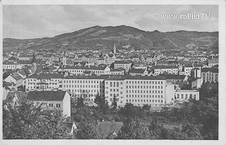 Schulhaus der Schwestern vom Hl. Kreuze, Linz - Oberösterreich - alte historische Fotos Ansichten Bilder Aufnahmen Ansichtskarten 