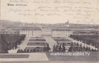 Wien Schönbrunn - Wien - alte historische Fotos Ansichten Bilder Aufnahmen Ansichtskarten 