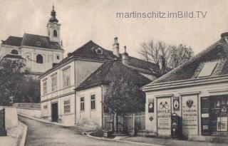 Wien Rodaun, Kirchengasse - Wien - alte historische Fotos Ansichten Bilder Aufnahmen Ansichtskarten 