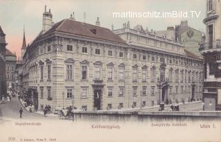 Wien, Augustinerstraße,  - Wien,Innere Stadt - alte historische Fotos Ansichten Bilder Aufnahmen Ansichtskarten 