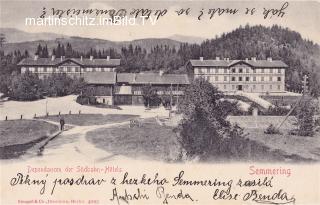 Semmering, Dependance der Südbahn-Hotels - Semmering-Kurort - alte historische Fotos Ansichten Bilder Aufnahmen Ansichtskarten 