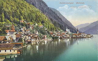 Salzkammergut, Hallstatt - Hallstatt - alte historische Fotos Ansichten Bilder Aufnahmen Ansichtskarten 