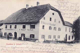 Rainers Gasthof - Zauchen - alte historische Fotos Ansichten Bilder Aufnahmen Ansichtskarten 
