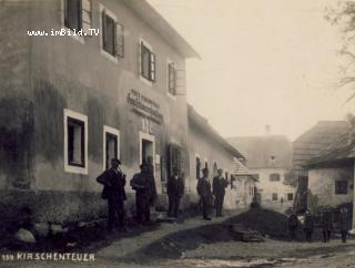 Kirschentheuer Gemischtwarenhandlung Kukowitsch - Klagenfurt Land - alte historische Fotos Ansichten Bilder Aufnahmen Ansichtskarten 