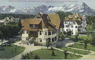 Mösslacher Haus und Etablissement Kointsch - Kärnten - alte historische Fotos Ansichten Bilder Aufnahmen Ansichtskarten 