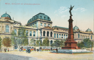 Universität - Wien - alte historische Fotos Ansichten Bilder Aufnahmen Ansichtskarten 