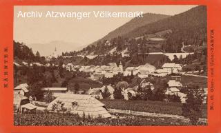 Ober und Untertarvis - CDV - Tarvisio - alte historische Fotos Ansichten Bilder Aufnahmen Ansichtskarten 
