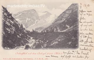 Badgastein, Böckstein mit Anlaufthal und Annkogel - Salzburg - alte historische Fotos Ansichten Bilder Aufnahmen Ansichtskarten 