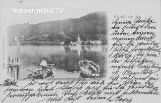 Blick auf Ossiach - Ossiach - alte historische Fotos Ansichten Bilder Aufnahmen Ansichtskarten 