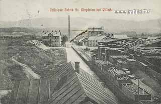 Cellulos Fabrik St. Magdalen - Kärnten - alte historische Fotos Ansichten Bilder Aufnahmen Ansichtskarten 