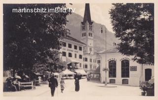 Hofgastein, Kurplatz mit Hotel Central - Salzburg - alte historische Fotos Ansichten Bilder Aufnahmen Ansichtskarten 