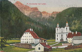 Kirchental bei Lofer - Salzburg - alte historische Fotos Ansichten Bilder Aufnahmen Ansichtskarten 