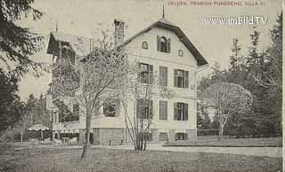 Villa Pundschu - alte historische Fotos Ansichten Bilder Aufnahmen Ansichtskarten 