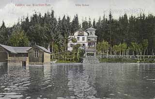 Villa Schur - Velden - alte historische Fotos Ansichten Bilder Aufnahmen Ansichtskarten 