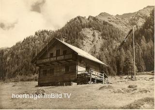 Almhütte  - Tirol - alte historische Fotos Ansichten Bilder Aufnahmen Ansichtskarten 