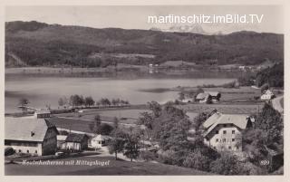 Keutschachersee mit Mittagskogel - Keutschach - alte historische Fotos Ansichten Bilder Aufnahmen Ansichtskarten 