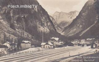Tauernbahn Nordrampe, Bahnhof Böckstein  - Salzburg - alte historische Fotos Ansichten Bilder Aufnahmen Ansichtskarten 