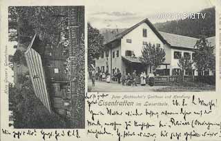 Hans Gassers Geburtshaus in Eisentratten - Krems in Kärnten - alte historische Fotos Ansichten Bilder Aufnahmen Ansichtskarten 