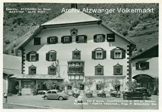 Atzwang im Eisacktal bei Bozen, Gasthof Alte Post  - Ritten / Renon (Renon) - alte historische Fotos Ansichten Bilder Aufnahmen Ansichtskarten 