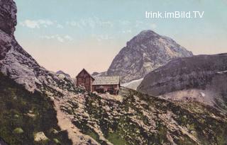 Mangart Hütte - Cave del Predil - Raibl - alte historische Fotos Ansichten Bilder Aufnahmen Ansichtskarten 
