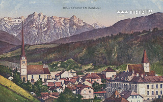 Bischofshofen - Salzburg - alte historische Fotos Ansichten Bilder Aufnahmen Ansichtskarten 