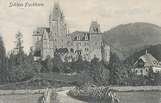 Schloss Fischhorn - Salzburg - alte historische Fotos Ansichten Bilder Aufnahmen Ansichtskarten 