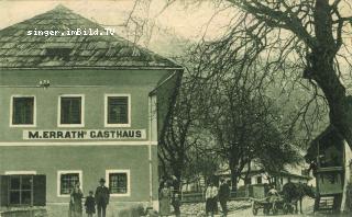 Unterloibl Gasthaus Errath vormals Merlin/Ibounig - Ferlach - alte historische Fotos Ansichten Bilder Aufnahmen Ansichtskarten 