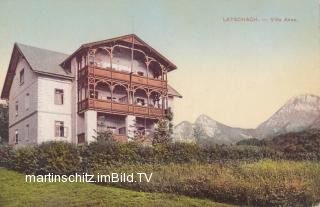 Latschach, Villa Anna - Kärnten - alte historische Fotos Ansichten Bilder Aufnahmen Ansichtskarten 