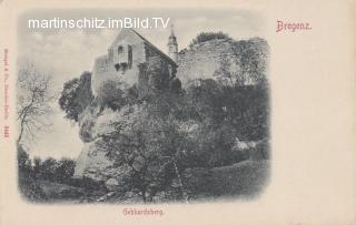 Bregenz Gebhardsberg - alte historische Fotos Ansichten Bilder Aufnahmen Ansichtskarten 
