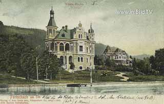 Pörtschach - Villa Fuchs - Pörtschach am Wörther See - alte historische Fotos Ansichten Bilder Aufnahmen Ansichtskarten 