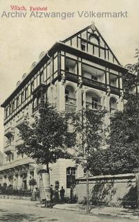 Villach Parkhotel - alte historische Fotos Ansichten Bilder Aufnahmen Ansichtskarten 