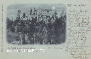Mondscheinkarte, Seeboden Schloss Sommeregg  - Seeboden - alte historische Fotos Ansichten Bilder Aufnahmen Ansichtskarten 