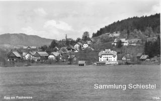 Gasthof-Pension Aschgan in Egg - Villach - alte historische Fotos Ansichten Bilder Aufnahmen Ansichtskarten 