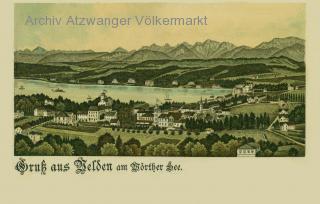 Velden am Wörthersee - Villach Land - alte historische Fotos Ansichten Bilder Aufnahmen Ansichtskarten 
