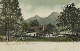 Faakersee Insel - Villach Land - alte historische Fotos Ansichten Bilder Aufnahmen Ansichtskarten 