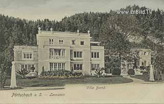 Pörtschach Leonstein - Villa Bernd - Klagenfurt Land - alte historische Fotos Ansichten Bilder Aufnahmen Ansichtskarten 