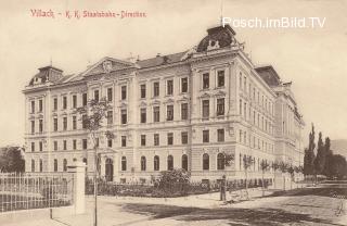 K.K. Staatsbahn - Direction - Oesterreich - alte historische Fotos Ansichten Bilder Aufnahmen Ansichtskarten 