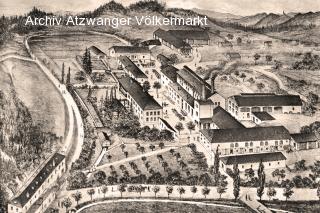 Klagenfurt, Gelände der Schleppe Brauerei  - alte historische Fotos Ansichten Bilder Aufnahmen Ansichtskarten 