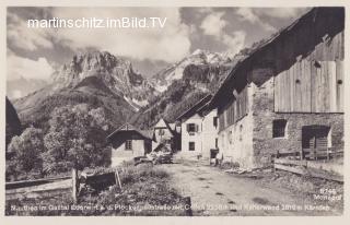 Mauthen, Edelwirt an der Plöckenstraße - Kötschach-Mauthen - alte historische Fotos Ansichten Bilder Aufnahmen Ansichtskarten 