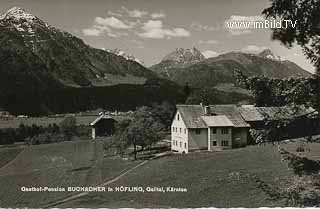 Gasthof Buchacher in Höfling - Dellach - alte historische Fotos Ansichten Bilder Aufnahmen Ansichtskarten 