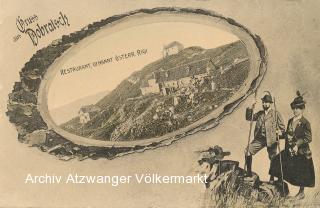 Dobratsch, Restaurant genannt Österr. Rigi  - Bad Bleiberg - alte historische Fotos Ansichten Bilder Aufnahmen Ansichtskarten 